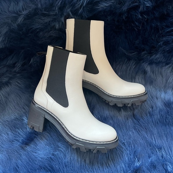 New! RAG & BONE Shiloh Mid Chelsea Boots - Picture 8 of 13